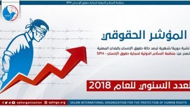 المؤشر الحقوقي... العدد السنوي للعام 2018