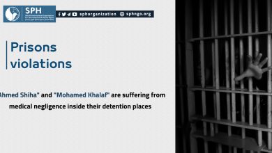 "Ahmed Shiha" and "Mohamed Khalaf" are suffering from medical negligence inside their detention places